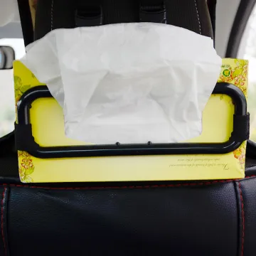 Car Tissue Box Car Hanging Holder Car Accessories Cover Auto Products Car Sun Visor Tissue Box Chair Back Hanging Interior Boxes