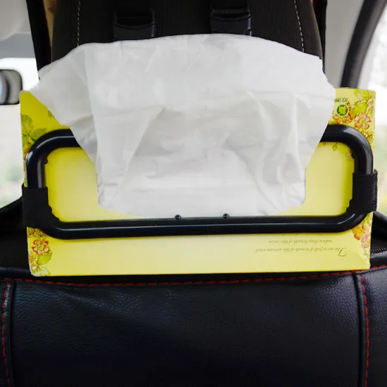 Car Tissue Box Car Hanging Holder Car Accessories Cover Auto Products Car Sun Visor Tissue Box Chair Back Hanging Interior Boxes