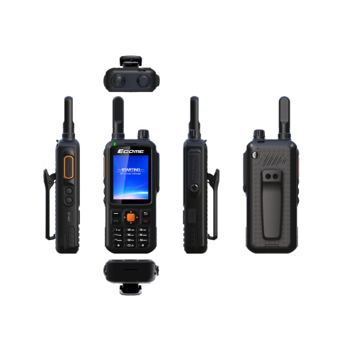 Ecome ET-A87 4G LTE POC Walkie Talkie android Radio with with GPS