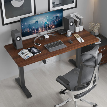 Büroarbeit einstellbarer Schreibtisch
