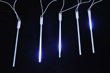 Double side shine 50CM LED Meteor Shower Light / led falling light