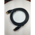 Cable Ethernet RJ45 CAT8 chapado en oro de 2000Mhz