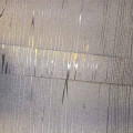 Feuilles d'aluminium imprimées à texture de bois foncé