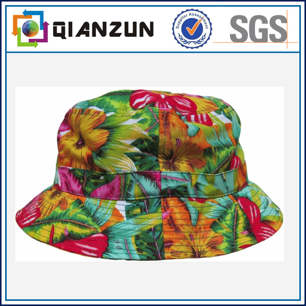 Customized Design Logo/Label Cotton Blank Bucket Hat (DH20140944)