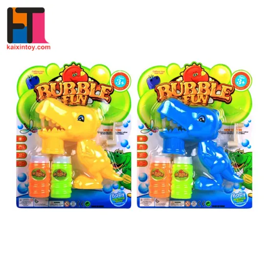 10243005 children outdoor favor bubble maker toys plastic animal bubble gun