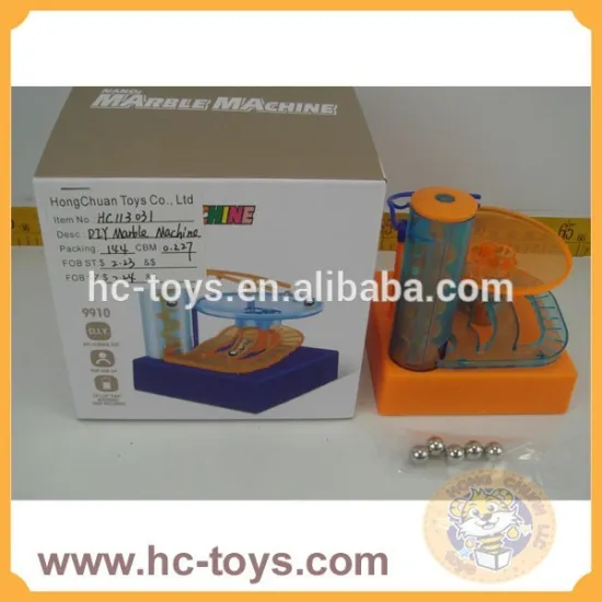 DIY Marble Run Machine, Assemble Ball Machine, Marble RunToys, Ball Track Toy