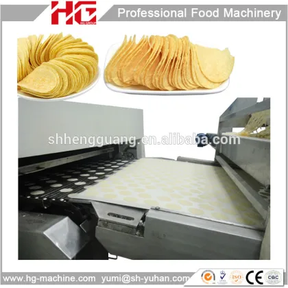 Brand new 250Kg per hour Pringles potato chips production line