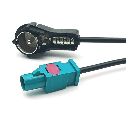 Fakra Male To ISO Male Aerial Extension Cable