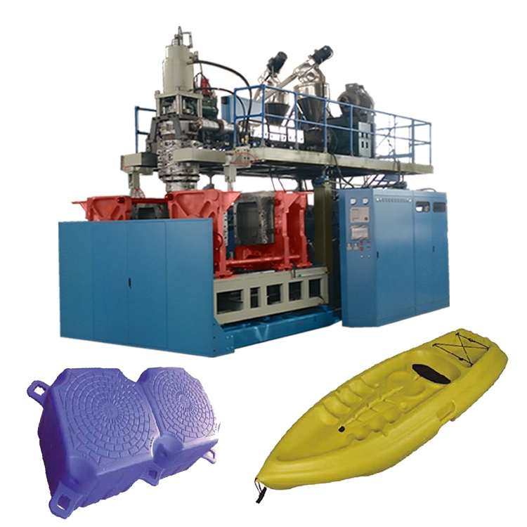 Extrusion Plastic Accumulator Blow Molding Machine For Float Docks ...