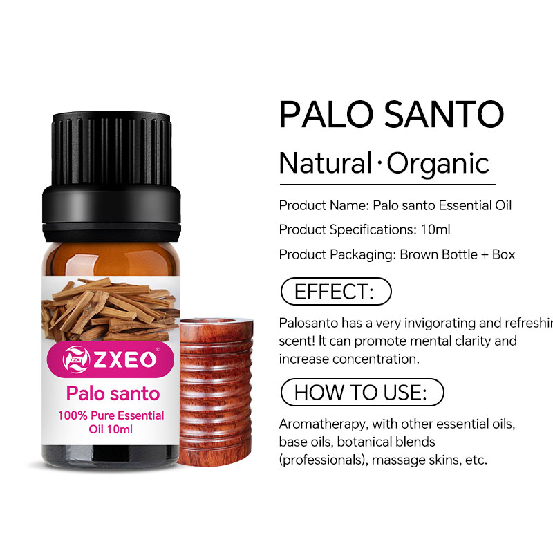 100% safi Palo Santo Mafuta muhimu kwa mafuta muhimu ya mafuta ya palo santo kwa ngozi, manukato, mishumaa, dawa na umwagaji