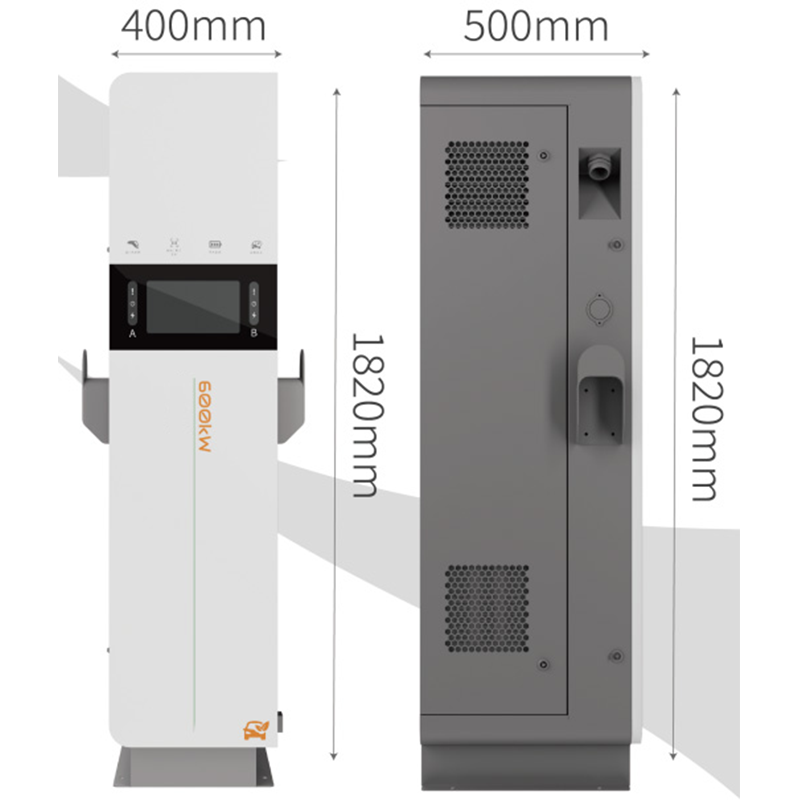 Split Liquid‑Cooled EV Fast Charging Unit