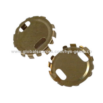 Customized Metal Stamping, Made of Copper Material