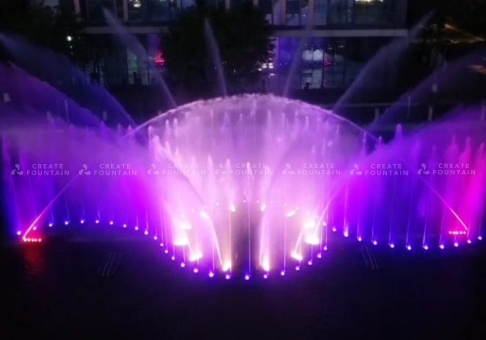 Pool Water Musical Fountain