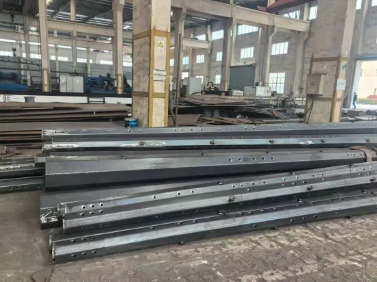9M Galvanized Metal Octagonal Pole For Sale
