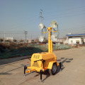 Full halogen lamp mobile light tower construction lighting light tower, full range lighting headlight price