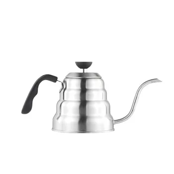 Stainless Steel Drip Coffee Pot with Thermometer Display