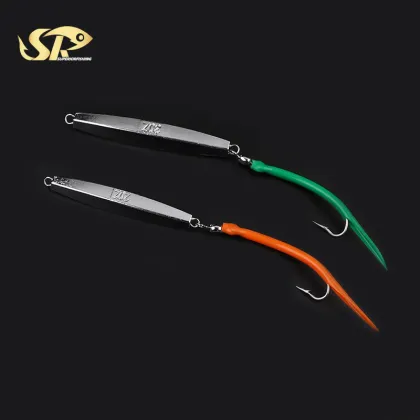 Diamond Jig Offline Hook Lead Spoon Lure - SUPERIORFISHING MD101