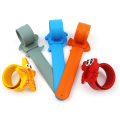 Wholesale Soft Safe Party Favors Silicone Slap Bracelets