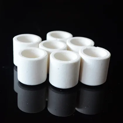 High Temperature Carbon Sulfur Analyzer SiO2 Silica Leco Ceramic Crucible