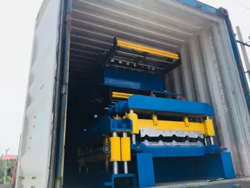 Roofing Glazed Tile Panel Machine
