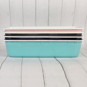 Personalized Bakeware Supplier Enamel Baking Pan