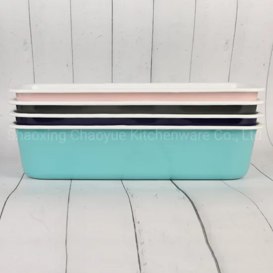 Personalized Bakeware Supplier Enamel Baking Pan