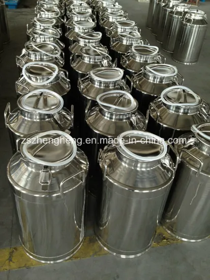 Stainless Steel Storage Bucket for Milking