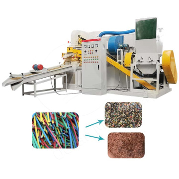 OCEAN Electrical Car Cable Crush Machine: 300kg Waste Copper Cable Separator Granulator