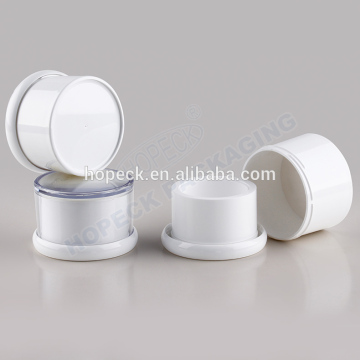 round shape SAN cream jar 30ml 50ml