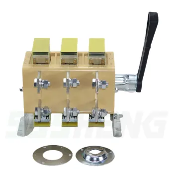 DISCONNECTOR VR32-39V71250-630 AUTH3 Isolation Switch IP32 630A Side Shift Handle Knife Switch