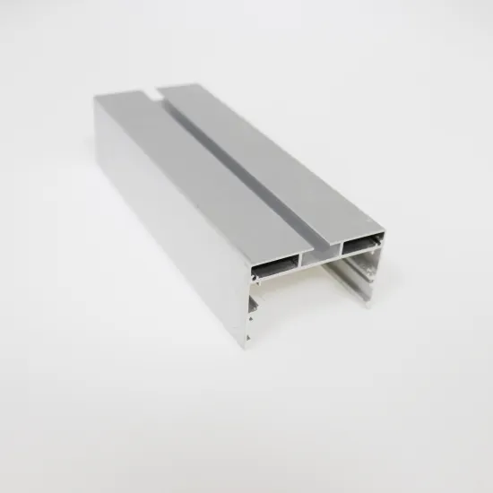 Custom Aluminum Profiles for Photovoltaic Frame Brackets - 6001 6003 T5 T6 Anodized Extruded Aluminum