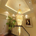 Bespoke hotel lobby crystal chandelier lamp