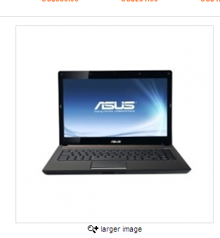 ASUS N82JQ-B2 14-Inch Laptop (Dark Brown)