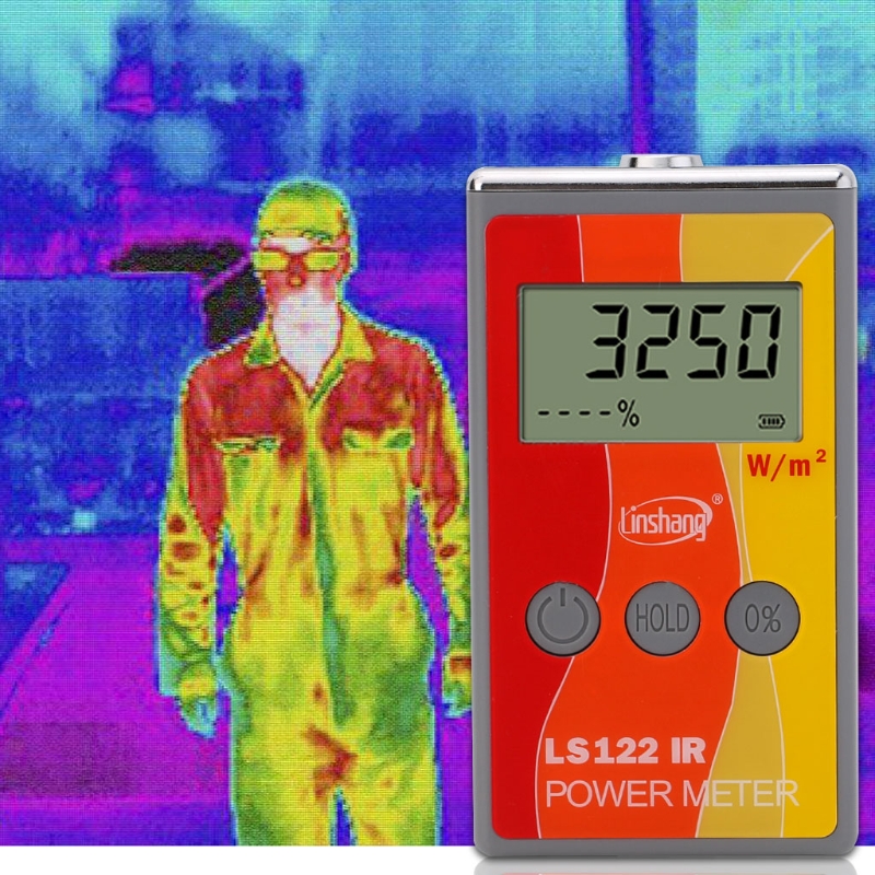 LS122 IR Solar Power Meter infrared intensity with Rejection Value Energy Tester W8EA