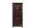 Black tall storage cabinet Antique Chinese Cabinet lacquer Finish reclaimed wood