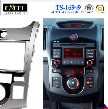 Car Radio Fascia Forford Fiesta 2008+ W/Display (Black)