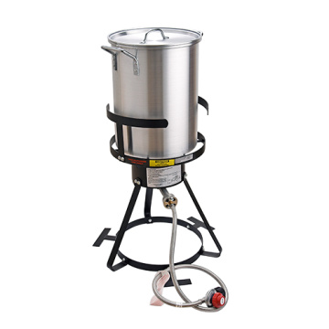 Turkey Fryer Set With 30 Quart Aluminum Pot