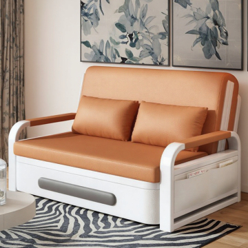 High-Class Brand Modern Latex Cat Claw Leather Sofa Bed for Bedroom and Living Room