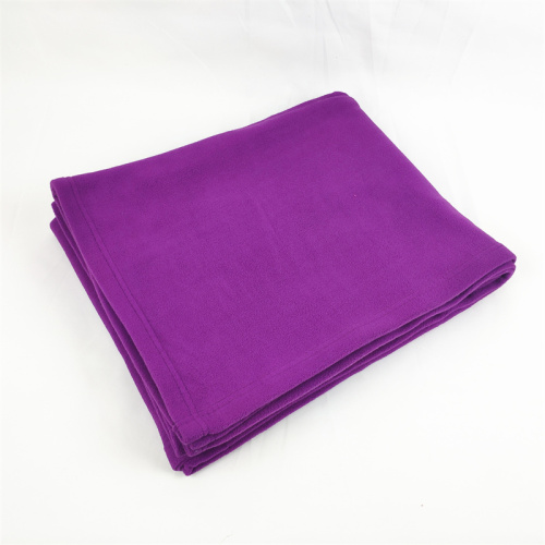 Plain Dyed Double Side Brushed Polar Fleece Blankets