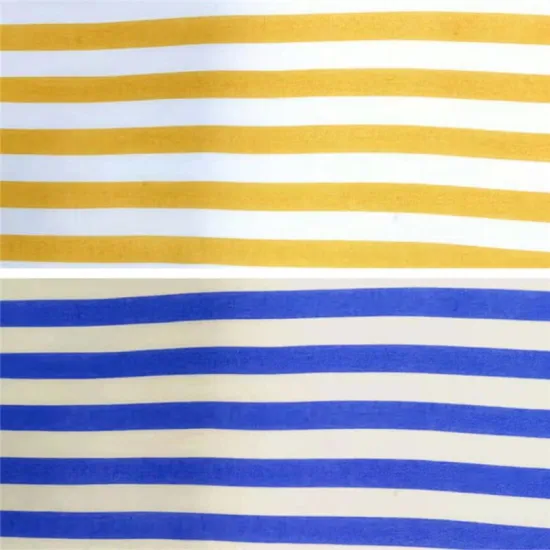 Hot Sale 100% Rayon Stripes Woven Garment Fabrics
