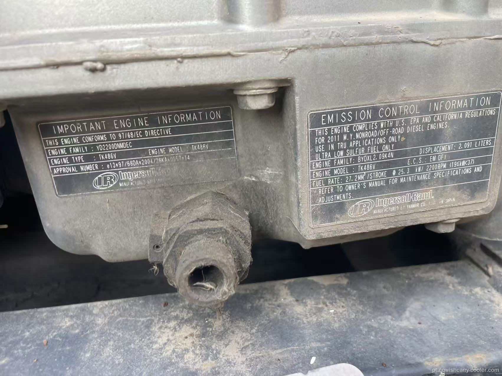 Thermo King Usou Unit SB-210 Modelo fabricado em 2012 Ano Boas condições