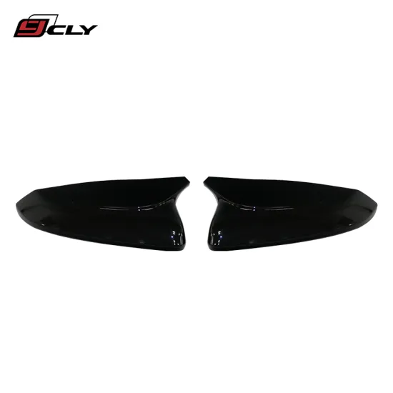  Bright Black ABS Rear View Mirror Housing for Honda Civic Side Door Wing Mirror Covers 