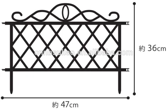 plastic fence boards for garden (factory)