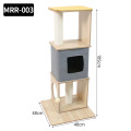 Hot Selling Cat Tree Cardboard Scratching House Indoor