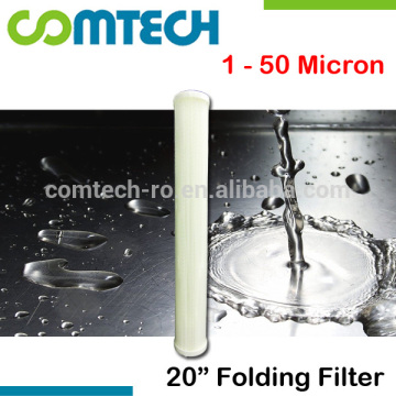 20 Inch Folding Water Filter for RO Water Filtration System