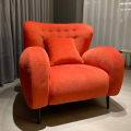 Puting lana tela sofa living room chair