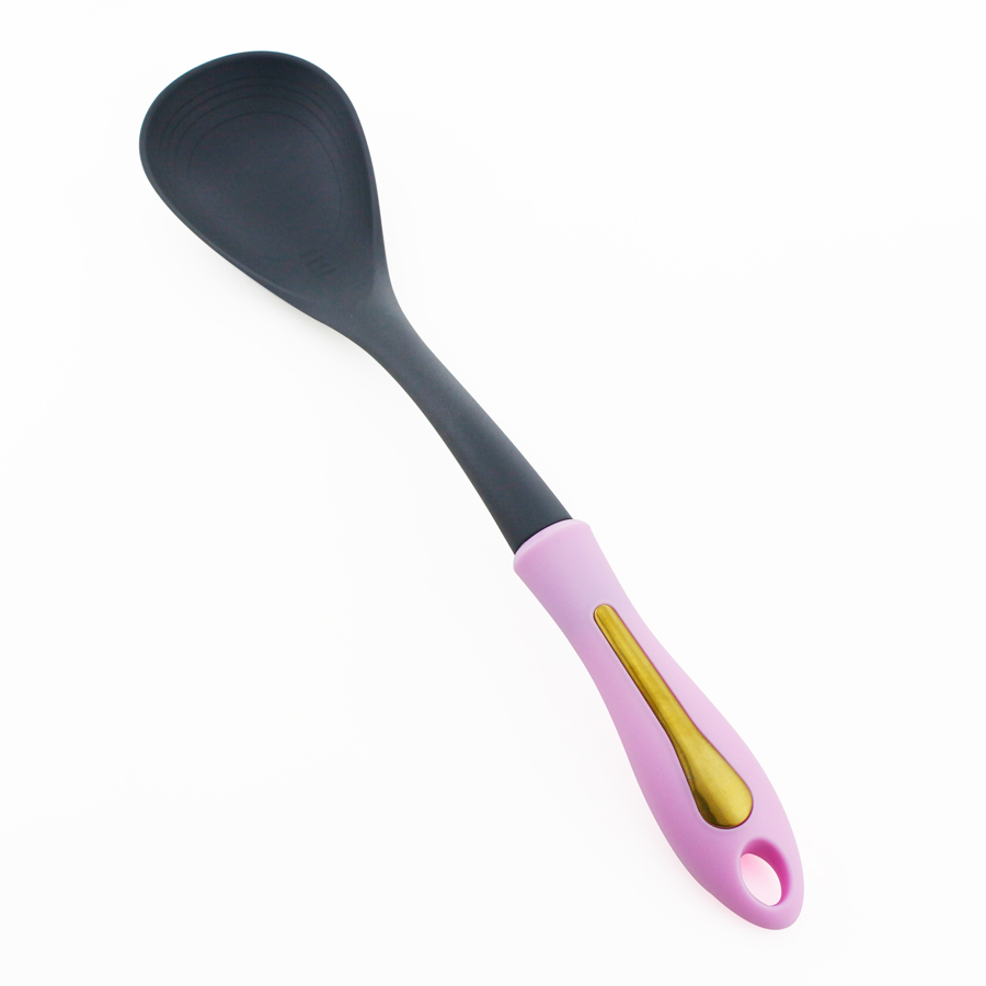 Juego de utensilios de cocina de nylon de 8 piezas con mango de PP