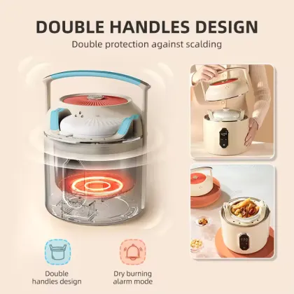 Convenient household ceramic electric stew pot