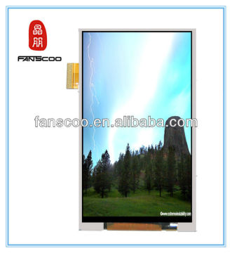 Factory price 5 inch side-light led p7500 flex monitor lcd con ingresso bnc
