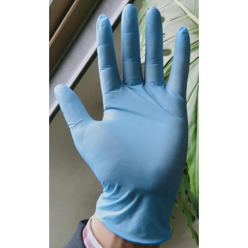 vinyl nitrile blended gloves comfort with different colors